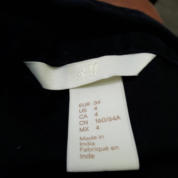 Size 4 H&M beaded fringed mini skirt - Picture 9 of 12